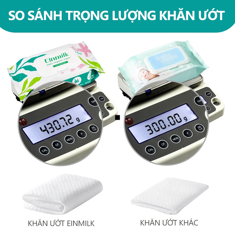 [Einmilk.ân ninh] Khăn ướt dành cho bé đến từ singapre (không mùi,không màu ) 80 tờ & 100 tờ ( 1 THÙNG -10 bịch)