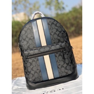 Balo Nam COA.CH da thật phối canvas cứng cáp xịn xò