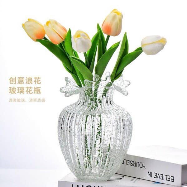 BÌNH HOA THỦY TINH PHÁT SÁNG