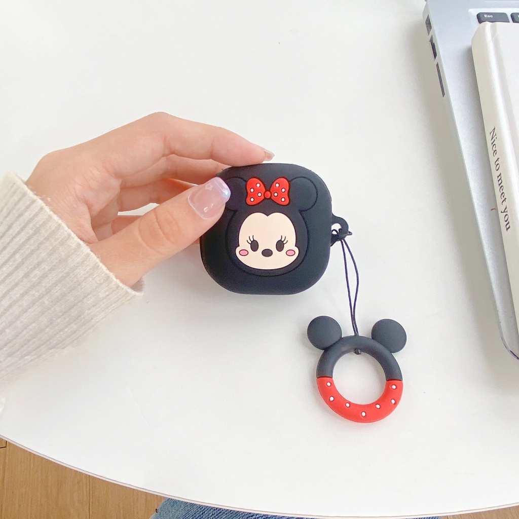 Vỏ Bảo Vệ Hộp Sạc Tai Nghe bluetooth samsung buds live / 2 / 2pro / pro / fe Bằng Silicon Hình Khủng Long Dễ Thương