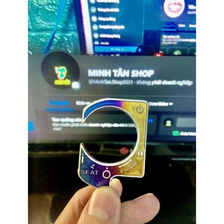 Viền ốp khoá titan cho smartkey vario, click, ab, lead125, vision