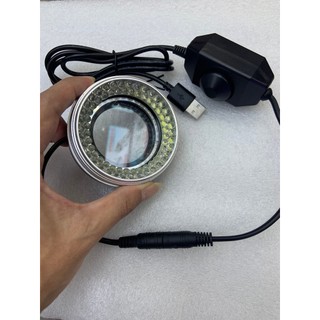 72Lamp Beads Diameter 50MM Ring Adjustable Brightness LED Light for Industrial Stereo Microscope Lab Soldering
