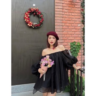 Váy đầm trễ vai dự tiệc