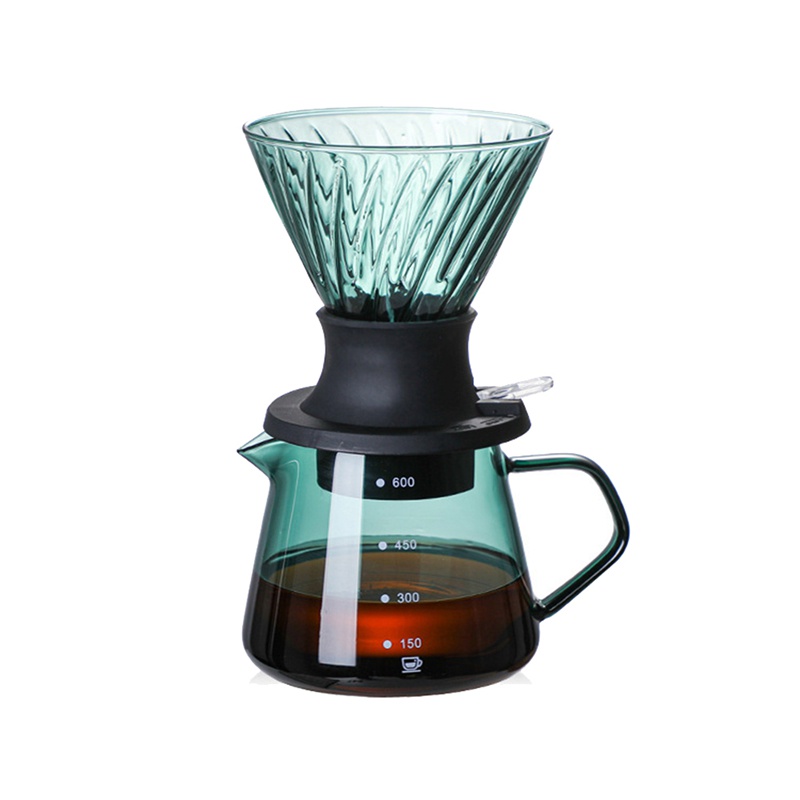 Kính Bình Thủy Tinh Đựng Cà Phê Nhỏ Giọt Hình Chữ V V02