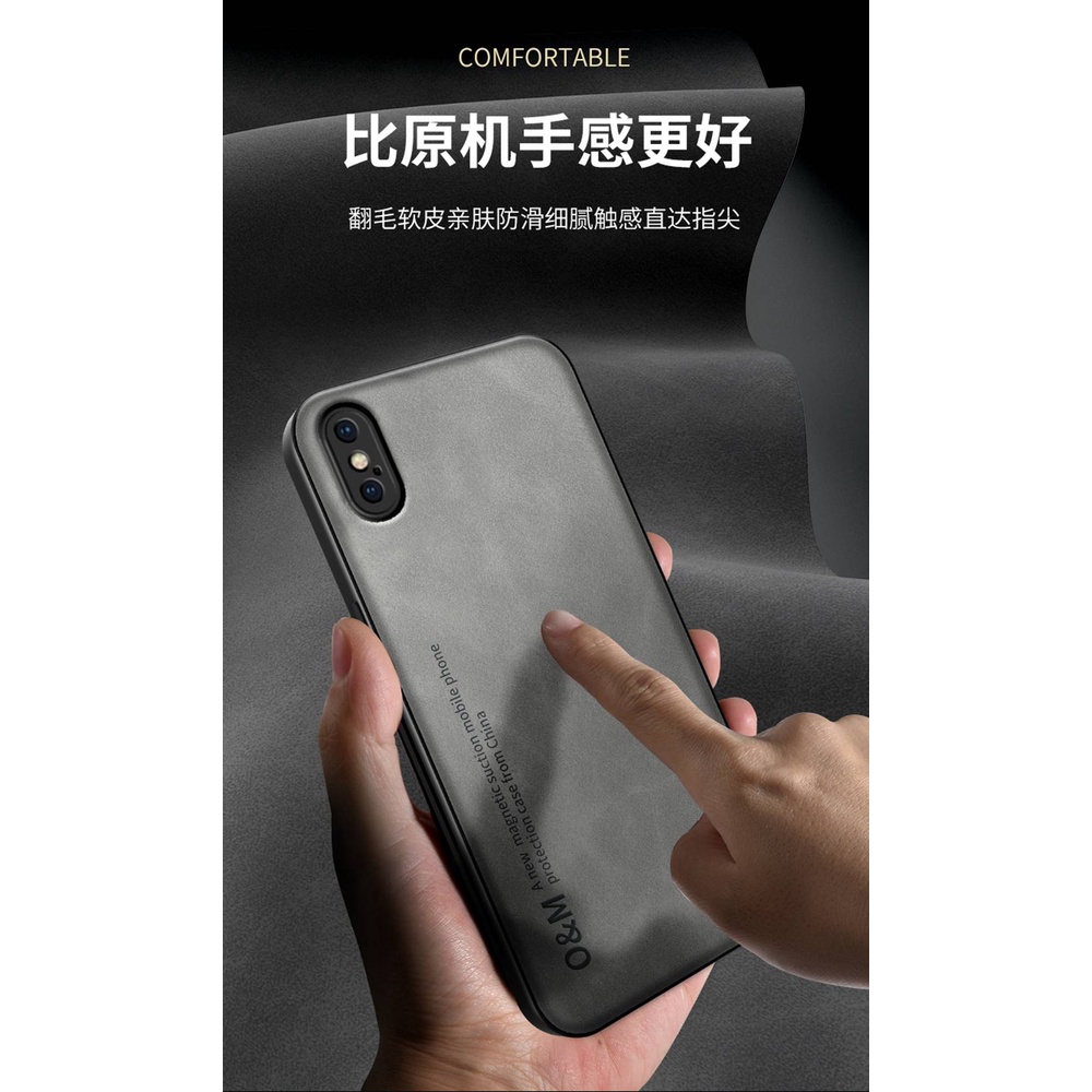 Ốp Điện Thoại Da PU Phối TPU Mềm Thời Trang Chống Sốc Cho iPhone XR X XS Max XR