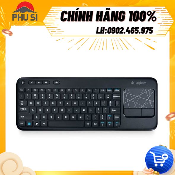 BÀN PHÍM KHÔNG DÂY LOGITECH K400R - Hàng Chính Hãng