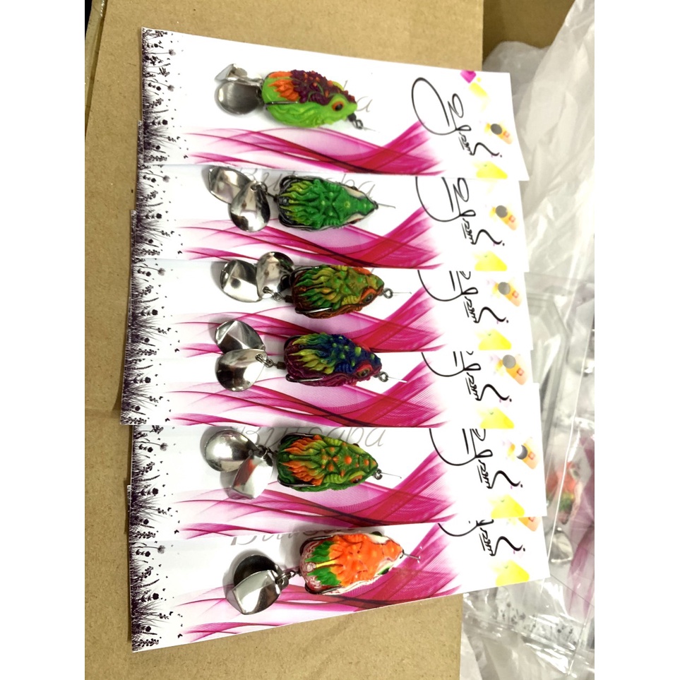 Mồi Nhái Hơi Thái Butsaba 8g Mồi Câu Lure Cao Cấp Nhập Khẩu Thái Lan