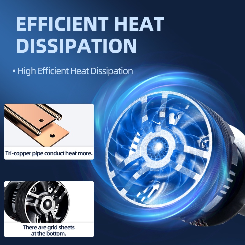 Đèn Pha Led 3 Chế Độ K6C PLUS H7 H4 H11 9005 150W 9006 H1 12V Chuyên Dụng Cho Xe Hơi