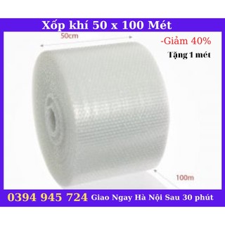 LƯU Ý ĐẶT 1 CUỘN ) xốp chống sốc, xốp hơi [50̵x̵ ̵1̵0̵0̵ ̵m̵é̵t̵] xốp bóng bóng, xốp nổ, xốp bóng khí bọc hàng hóa