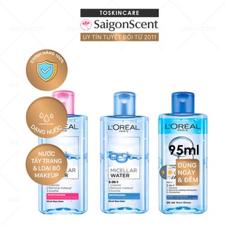 Nước tẩy trang L'oreal Paris Micellar Water 3IN1 95ml