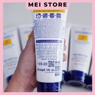 Sữa Rửa Mặt Vitamin E Thái Lan 190g
