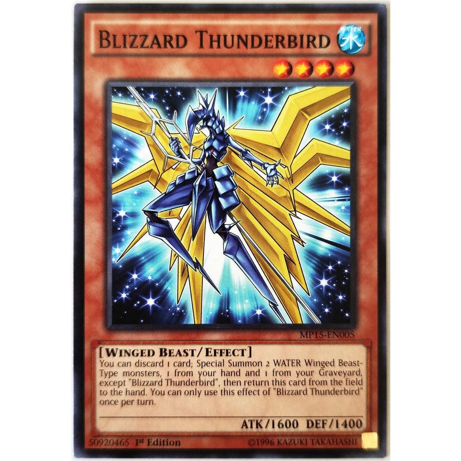 [Thẻ Yugioh] Blizzard Thunderbird |EN| Common