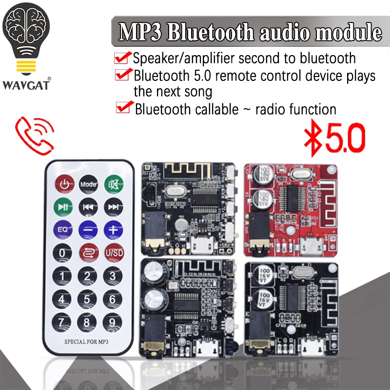 Bảng Mạch Nhận Tín Hiệu Âm Thanh 5.0 mp3 Chuyên Dụng