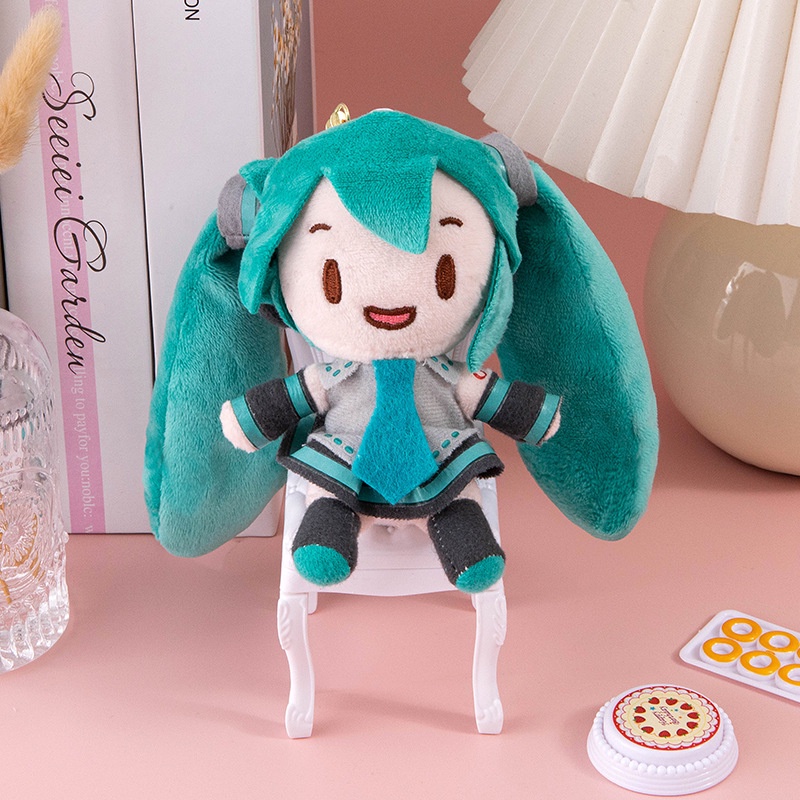 Móc Khóa Hình Búp Bê Hatsune Miku Nhồi Bông YB2 BY2