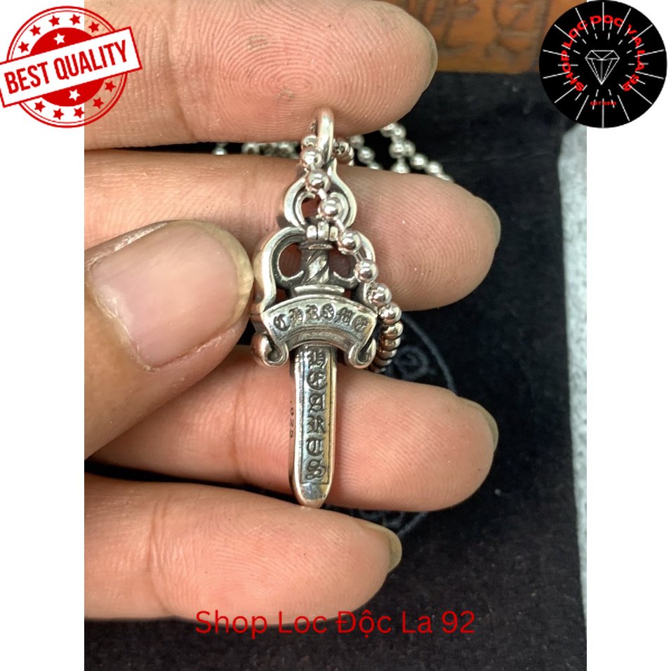 Dây chuyền Chrome Heart Dagger bạc full phụ kiện Chrome Heart - Shop Lộc Độc Và Lạ 92
