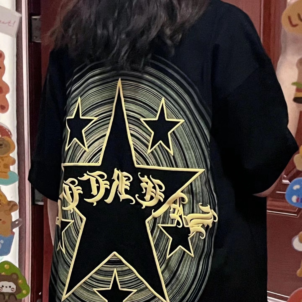 NRVP Áo Thun 100% Cotton Tay NgắN Plus Size Cho Nam Và Nữ