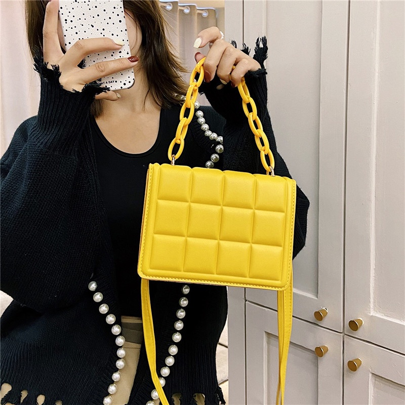 Túi Xách Nữ Đeo Chéo Dây Mắc Xích Thời Trang