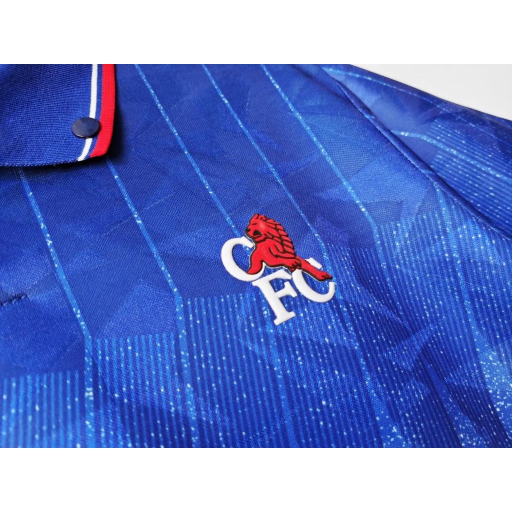 Áo Bóng Đá Đội Tuyển Chelsea 1989-1991 Phong Cách Retro