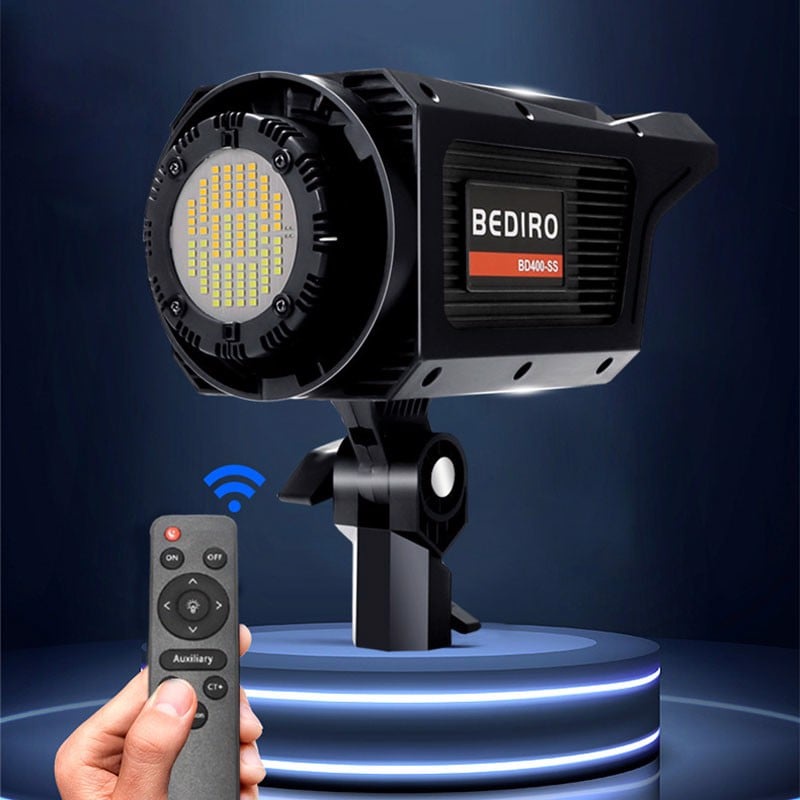 Bediro Bd-400s - Bộ Đèn Ngàm Bowen Studio Giá Rẻ Cho Phòng Chụp Sản Phẩm, Quay Phim, Livestream