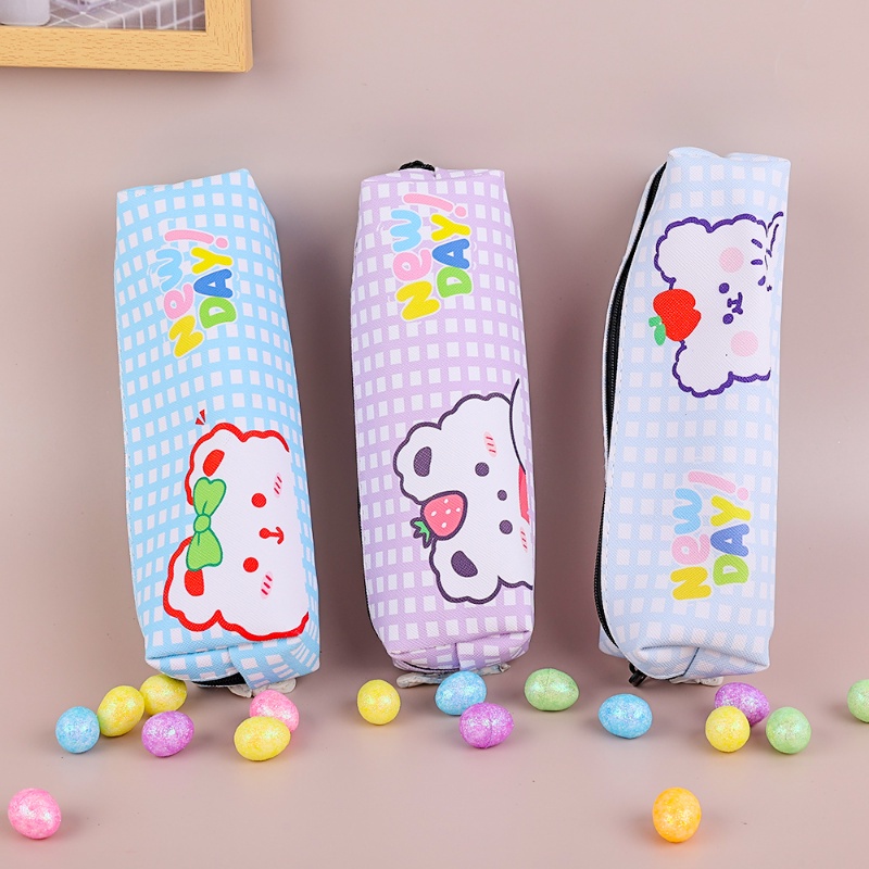 Túi Đựng Bút Hình Gấu Hoạt Hình Dễ Thương Sức Chứa Lớn