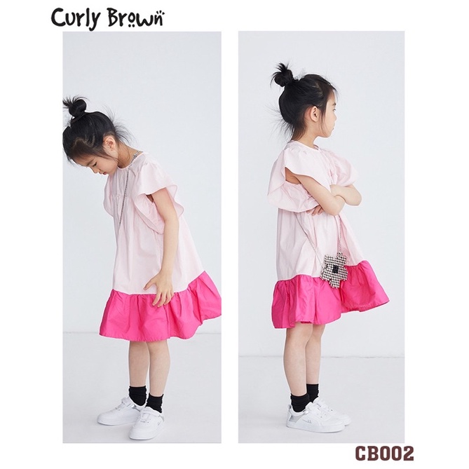 Váy phối màu Curly Brown size 90-160