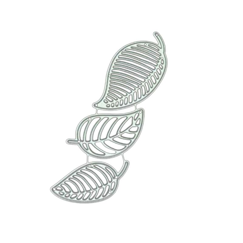 Khuôn Cắt Giấy Kim Loại Hình Chiếc Lá Dễ Thương