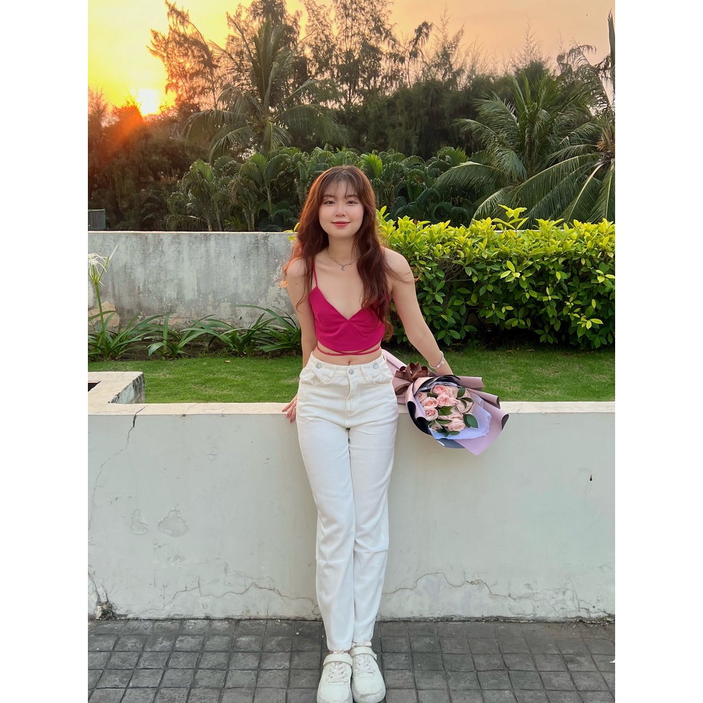 Quần jean Dahlia form suông dáng dài MIỀU EST.2013