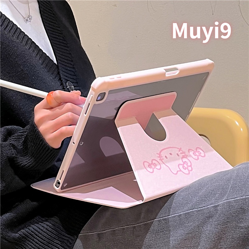 Ốp Máy Tính Bảng Chống Rơi In Hình Hello Kitty Cho 2019 Ipad10.2 2022Ipad10th Mini6 Ipad9.7 Air2 Air5 10.9 Pro11 Ipad9th