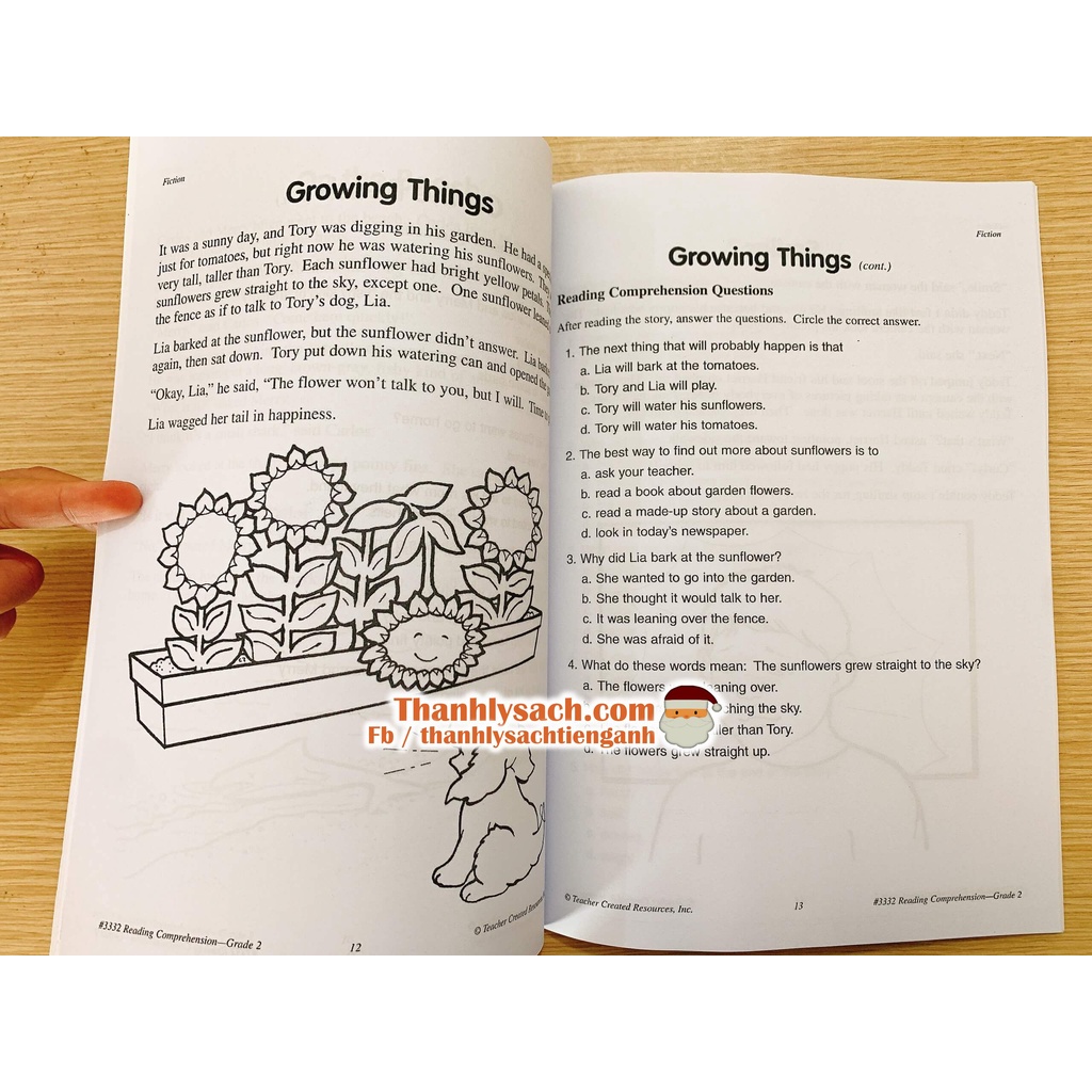 - Reading comprehension - 7q