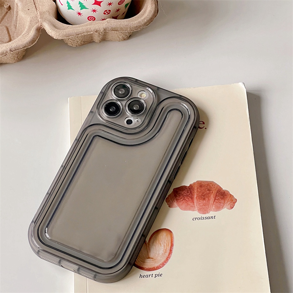 Ốp Điện Thoại Silicon Mềm Màu Kẹo 3D Dễ Thương Cho iPhone 11 12 13 14 Pro MAX + 12 13 11Pro 12Pro 13Pro 7 8 + X XR XS MAX SE 2020