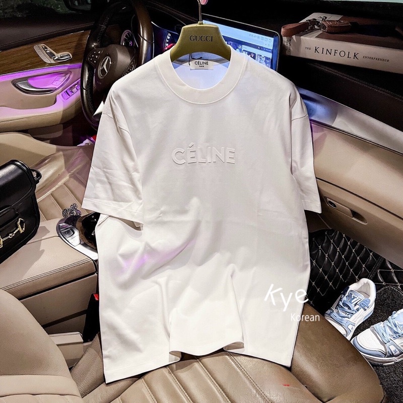 Áo phông chữ CELI in ngực TTA577