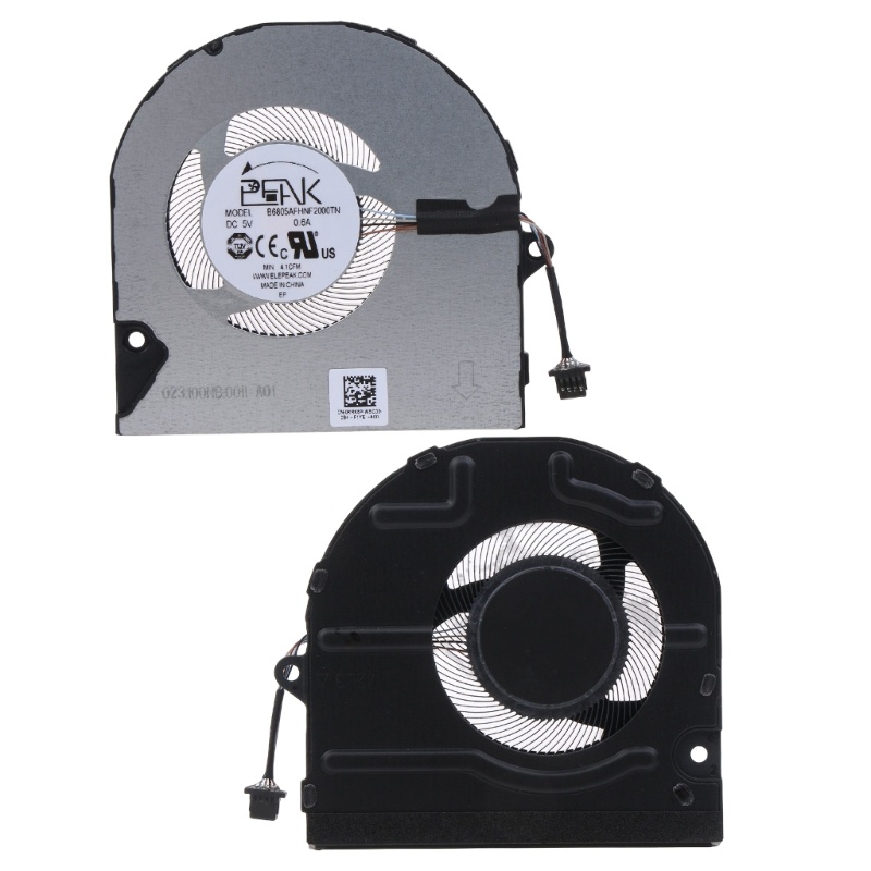 Quạt Tản Nhiệt 4-pin Ít Ồn Tiện Dụng Cho Laptop Inspiron 5410 5415 5510 5515 7415 0KRK6P