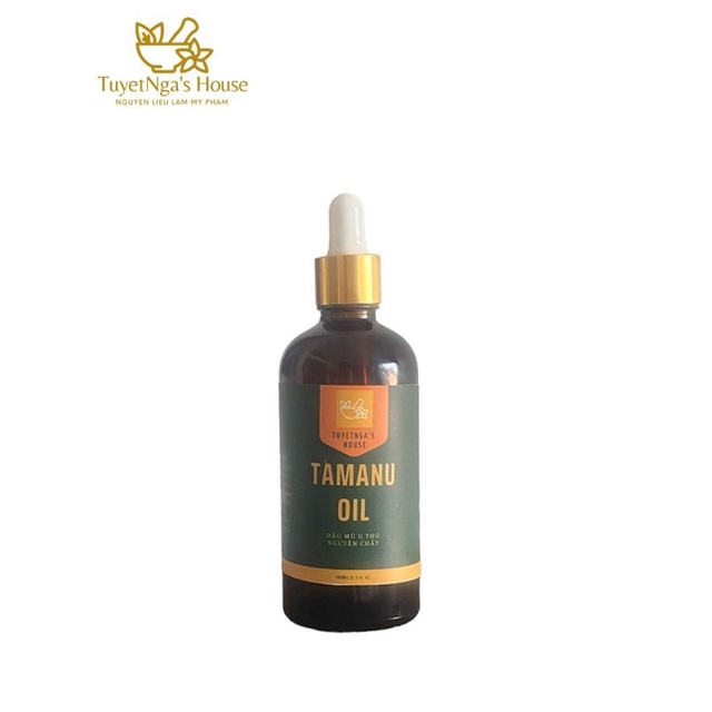(50/100ml)Dầu Mù U Thô Nguyên Chất Việt Nam(Tamanu Oil)