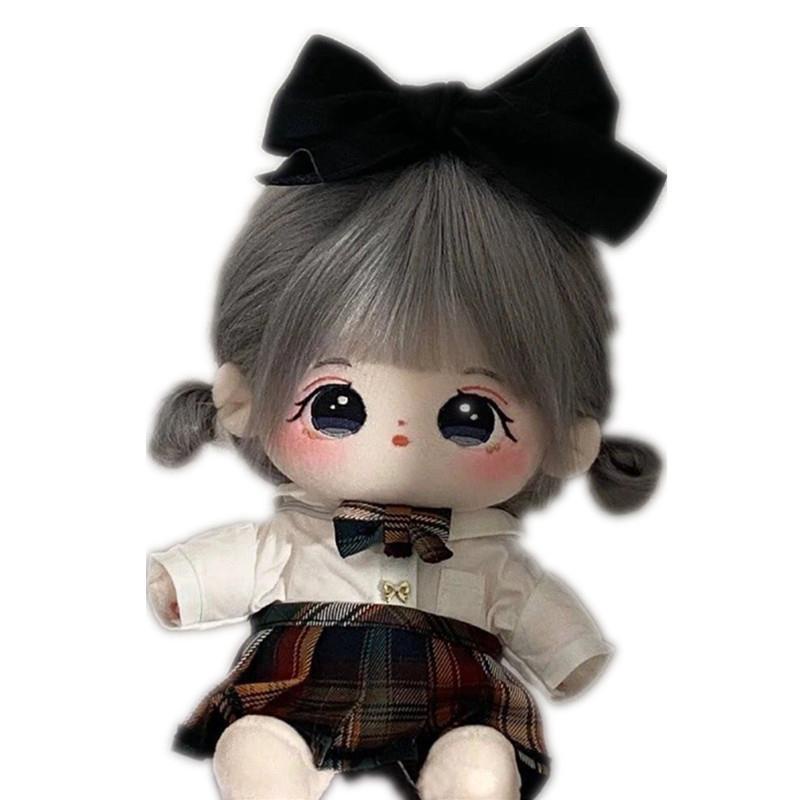 Thú Nhồi Bông cotton Siêu Mềm 20cm Dễ Thương Cho Bé Gái