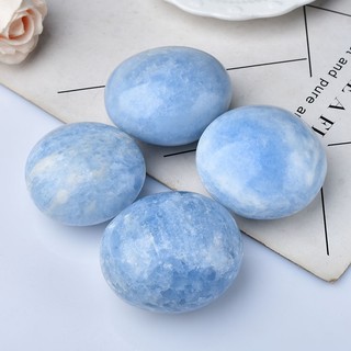 Đá Thạch Anh Tự Nhiên kyanite palm reiki Dùng Trang Trí Nhà Cửa
