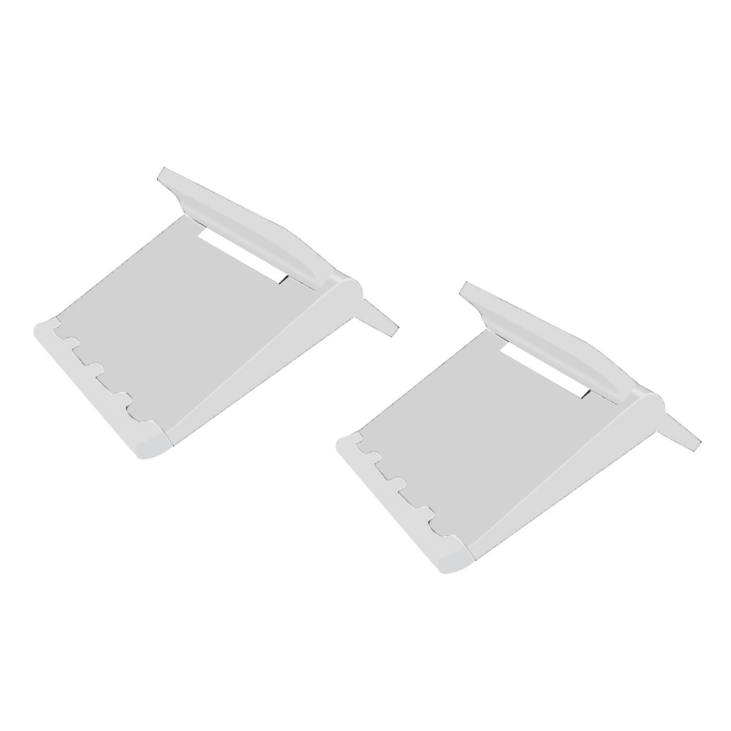 1 Cặp Giá Đỡ Laptop Tăng Chiều Cao Tản Nhiệt Chống Trượt 2 Màu Tùy Chọn Điện Thoại