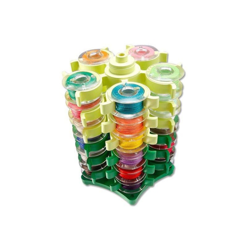 Giá Đỡ Cuộn Chỉ Thêu 30Thread Bằng Nhựa Tiện Dụng DIY
