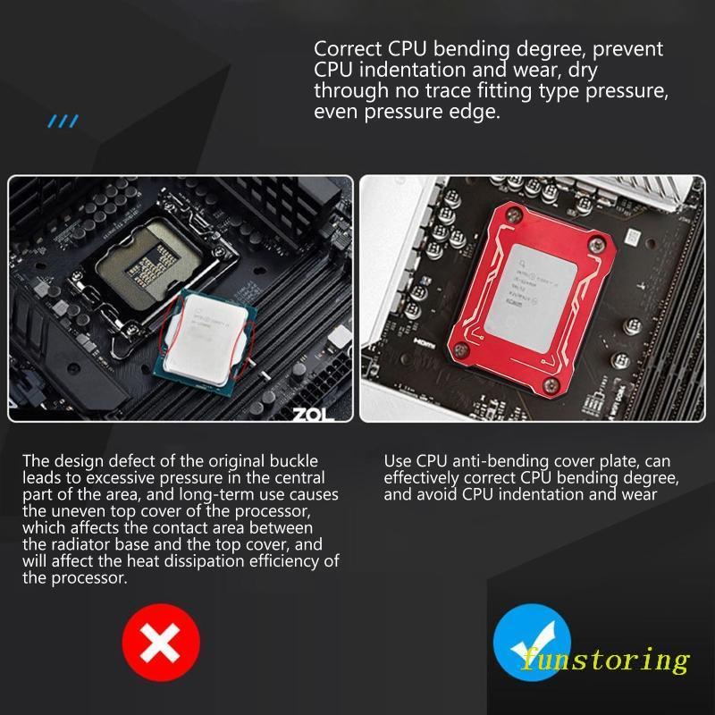 Khóa Cài Bảo Vệ CPU Máy Tính Intel12th LGA1700 Bằng Hợp Kim Nhôm CNC Chống Rơi