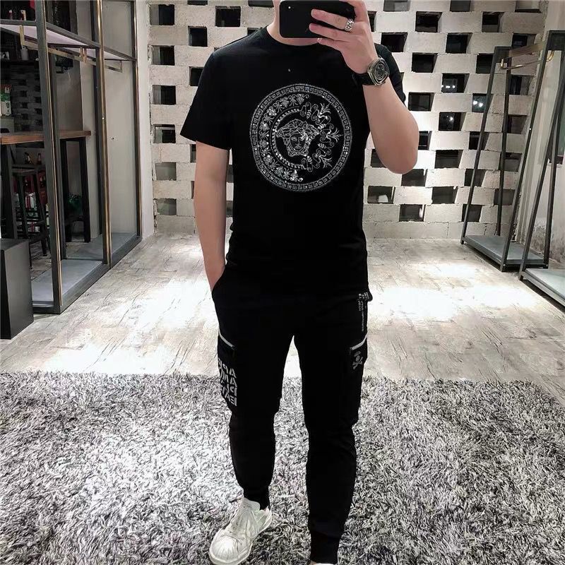 Mới Áo Thun Nam Ngắn Tay In Hình Cá Tính