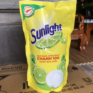 Nước rửa chén Sunlight Chanh 100 túi 750g