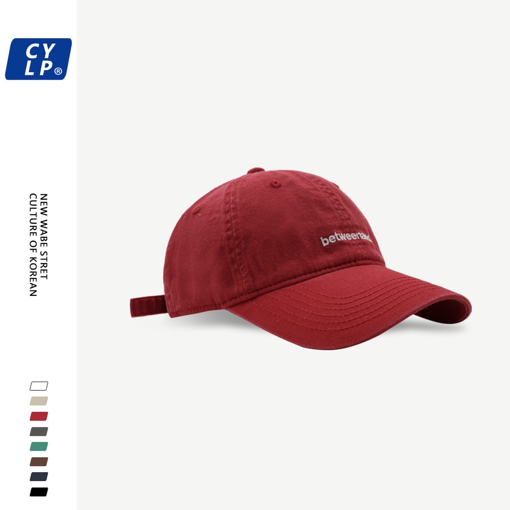 Mũ Lưỡi Trai Thêu Chữ Phong Cách Hàn Quốc Thời Trang Cho Nữ