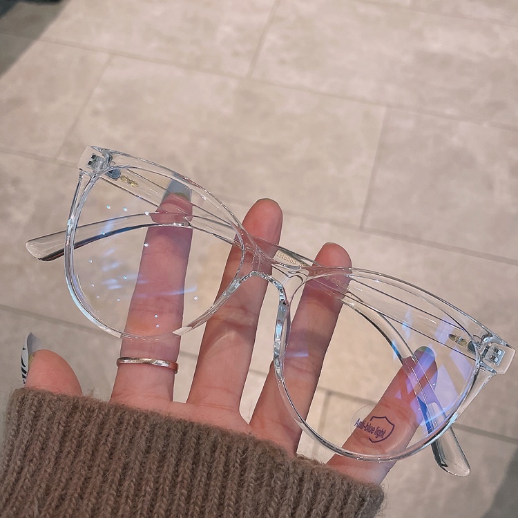 Kính Mát Gọng Nhỏ Trong Suốt Phong Cách Hàn Quốc Thời Trang Cho Nữ