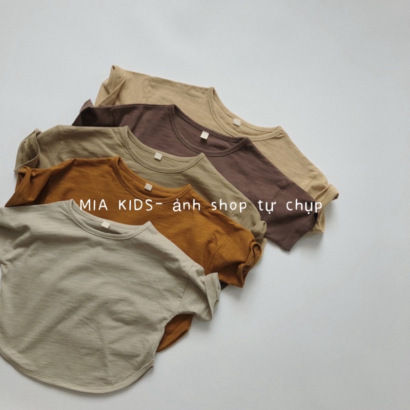 Áo mùa hè cho bé, Áo cộc cho bé chất cotton phong cách Hàn Quốc