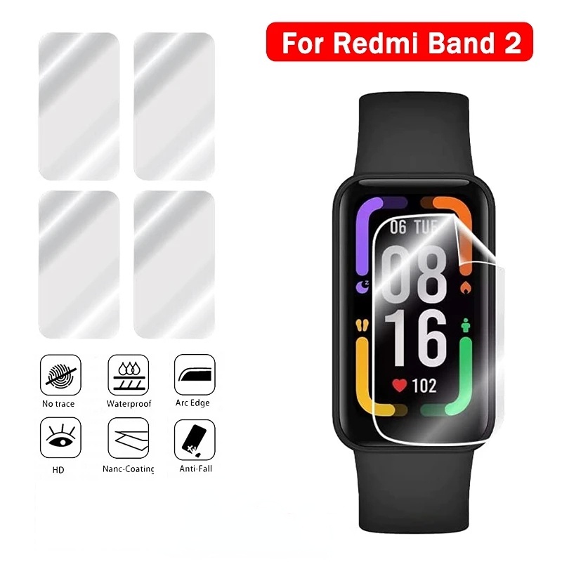 Miếng Dán Màn Hình Bằng TPU Hydrogel Cho Xiaomi Redmi Band 2