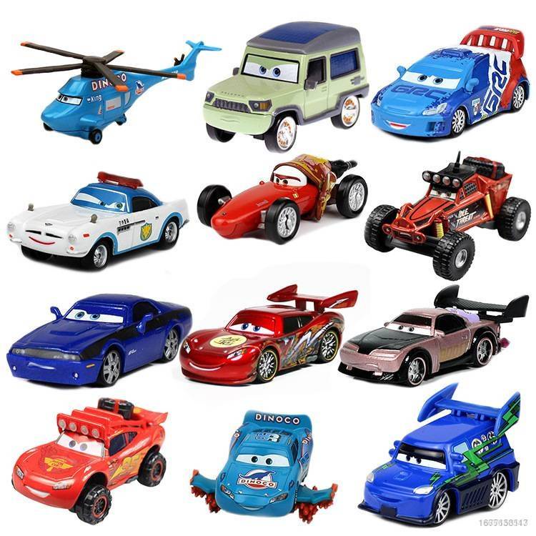 Mô Hình Xe Hơi Hoạt Hình Lightning McQueen Mater Hudson Sally Ramone Bằng Hợp Kim Cho Trẻ Em