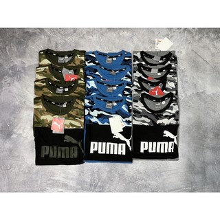 Áo phông phối hoạ tiết Camo Puma