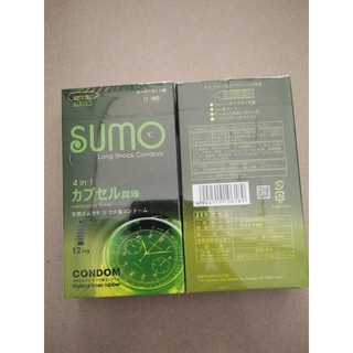Bao cao su Sumo 4in1, bcs gân gai siêu mỏng chống xuất tinh sớm kéo dài thời gian