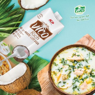 Combo nước cốt dừa 16-19% béo VICO RICH 1L