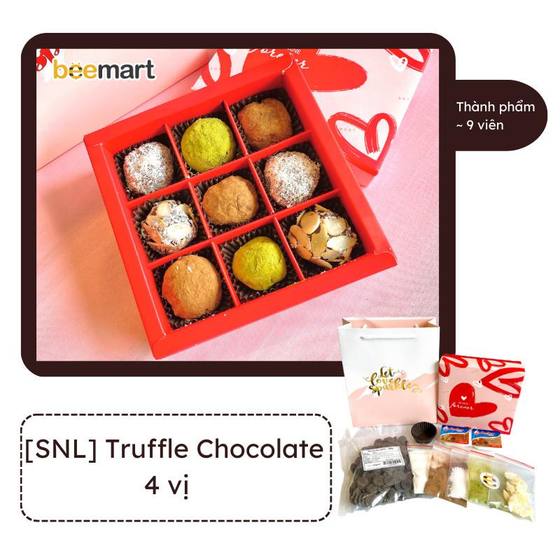 Set nguyên liệu làm Truffle Chocolate