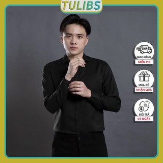 Áo sơ mi nam dài tay Hàn Quốc chất kate lụa mịn mát thời trang Tulibs SM02